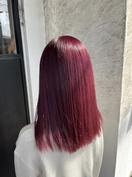 ボアップ(boappu) #ピンクカラー#ハイトーン#髪質改善トリートメント