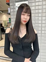 リリー(Lilley)&nbsp;【lilley 稲永麻衣】レイヤーカット+天神韓国ヘア