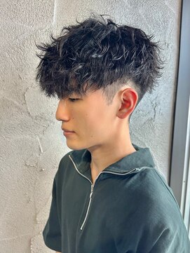 ニアウ 高崎店(Niau) ツイストスパイラルパーマメンズパーマメンズマッシュ高崎パーマ