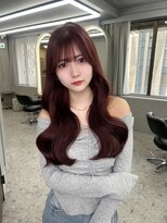 ボタン ハカタ(VOTAN hakata)&nbsp;博多美容室/ラフに動くレイヤーカット/韓国スタイル