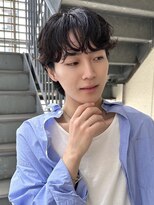 ノラ ギンザ(NORA GINZA)&nbsp;ニュアンスパーマ波巻きパーマスパイラルパーマダウンパーマ黒髪