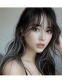 ★高級人毛100%プレミア編み込みエクステのカッコ可愛いロング