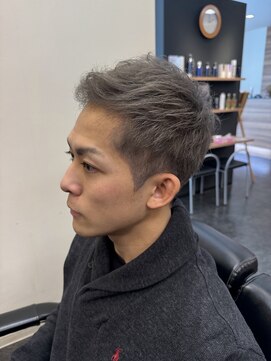 男を磨くメンズサロン オム グランド(HOMME GRAND) 透明感抜群のアッシュグレー