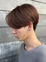 ヒュイル バイ ニアウ(Hwyl by Niau) メンズマッシュセンターパートスパイラルパーマニュアンスパーマ