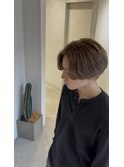 毛流れセンターパート
