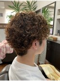 くりくりプードルパーマ
