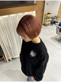 春colorのpink beige