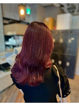 ダブルカラー/ボルドーカラー