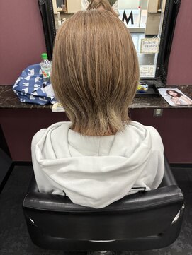 アイズ 渋沢(AIZU) ミルクティーカラー