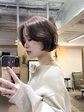 アル 心斎橋(alu) 切りっぱなしボブ