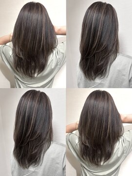 グルグル 新小岩店(GULGUL) ハイライトカラー　レイヤーカット【佐藤】