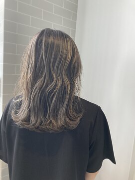 フリック 堺東店(FLICK) ハイライト/グレージュカラー/ミディアム