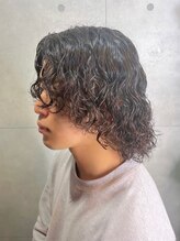 大人色気パーマ