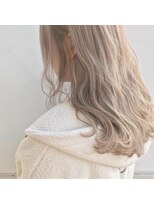 ミル 心斎橋(MIL)&nbsp;ホワイトベージュ/心斎橋/ハイトーン/ブリーチ/髪質改善