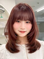 サンドハーツギンザ(sand Hearts ginza)&nbsp;レイヤーカット/ミディアム/ブリーチなしダブルカラー