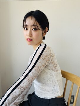 ヘアーアンドメイク エクリ 不動前店(Hair&Make equri) 【目黒不動前美容室】シースルーバング・ショート前髪
