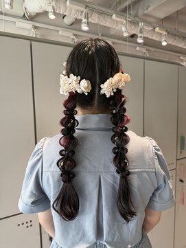 ムーム(Momb) ツイン編みおろし