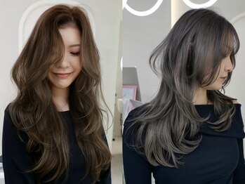 ガガ 心斎橋(GAGA)の写真/1人1人に似合う,こだわり抜いた顔周りレイヤーカット人気◎[心斎橋/ケアブリーチ/ダブルカラー/髪質改善]