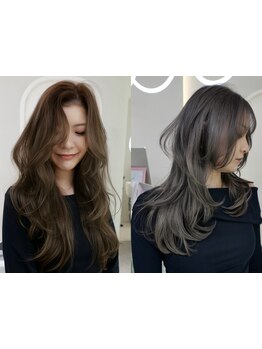 1人1人に似合う,こだわり抜いた顔周りレイヤーカット人気◎[心斎橋/ケアブリーチ/ダブルカラー/髪質改善]