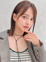 キリ 表参道(kyli)&nbsp;ワンカールサイドバングうるツヤセミディうる艶髪外ハネボブ