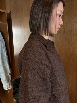 ヨロヘアー(YOLO hair) ボブ/切りっぱなし/ストレート/髪質改善