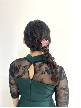 ルノンルージュ(Renon Rouge) サイド編みおろし