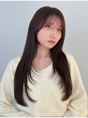 レイヤーカット6トーン透明感カラー