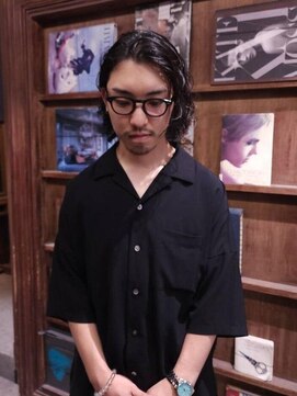 ブロック ジャポン(bloc japon) ニュアンスパーマ ミディアムレイヤーボブ ウルフ/池田裕和