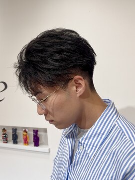 シャインセカンド 大宮(SHINE Second) 刈り上げセンターパート/波巻きツイストスパイラル/大宮
