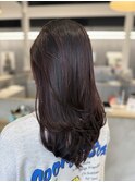 つやつやカシスレッドのグラデーションカラー☆