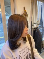 ヘアーチェリーコーク ランプ(HAIR CHERRY COKE Lamp)&nbsp;【chan′s style】まとまりレイヤー×アシュブラウン