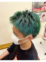 ヘアーメイク サンクエスト みずほ台店(HAIR MAKE sunquest)&nbsp;パンクショート