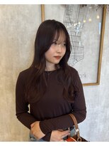 グラッド ナチュラル ヘアー(glad NATURAL HAIR) 韓国風くびれレイヤー×ショコラブラウン