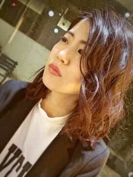 エクラロル(hair&make e'clat Lol) ボブスパイラルミックスウェーブ