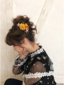 セットサロン ラビッシュポー(Setsalon RabichePow) 【ラビッシュポー】アップスタイル【フランベアー】