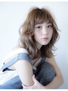 ラべリー 池袋(LOVELEY) ロブノーブルクラシカルバイヤージュパーマミディ