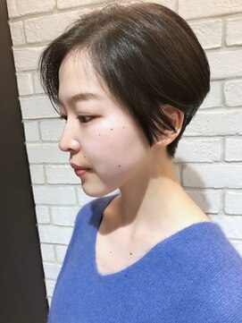 フラミューム 恵比寿(flammeum) ミヤザキスタイル  短めのハンサムショート