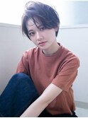 大人可愛い☆ナチュラル小顔丸みショートボブ