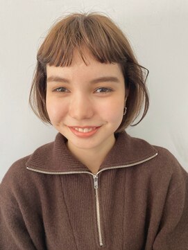 ソイ 下北沢(soi) シンプルなミニボブ ショートバング【下北沢】
