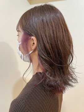 ラべリー 池袋(LOVELEY) チェリー×チョコレート　ヘアカラー　【池袋】