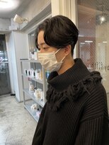 バイフィフス 原宿/表参道(by fifth)&nbsp;センターパート/サイドパート/かき上げ/ニュアンスマッシュ/