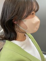 キュオンシア(CUEON. ciea)&nbsp;切りっぱなしロブ×顔まわりカット