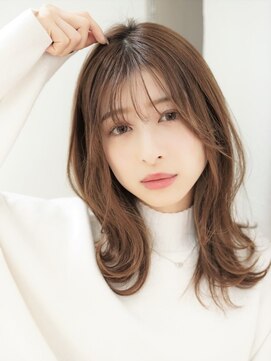 ヘアリゾート アジアグランデ(Hair Resort Asia grande) 外ハネセミロング【grande武蔵浦和】