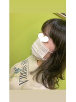 ラプトヘア(Rapt．HAIR)&nbsp;フレーミングカラー×シルバーベージュ