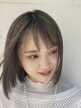 コークス 原宿 表参道(COKETH) 大人 おしゃれ ボブ 縮毛矯正 髪質改善 (浦本伸次)