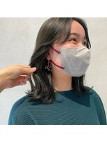 ミント(mint)&nbsp;【 ブリーチなしのダブルカラーで濃いめのオリーブ！】