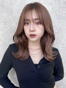 ジョエミバイアンアミ(joemi by Un ami) 大人ガーリー 韓国風 くびれヘア 顔まわりカット