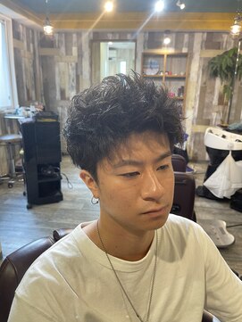 デルフィーノ ヘアーパフォーム(delfino hair perform) メンズスパイキーショートツイスパ