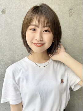 ロンド 銀座(Lond) ☆【春日美月】重く見えないナチュラル内巻きbob