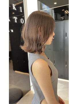 ハルキミナトジャパン センダイ(HARUKI MINATO japan SENDAI) くびれ外はねボブ